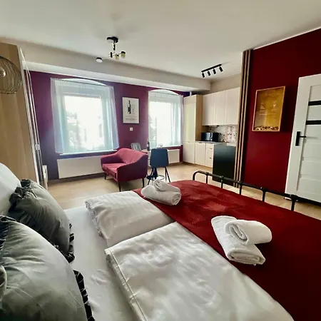 Apartment Czerwone Wino 100m Od Szczawno-zdroj *